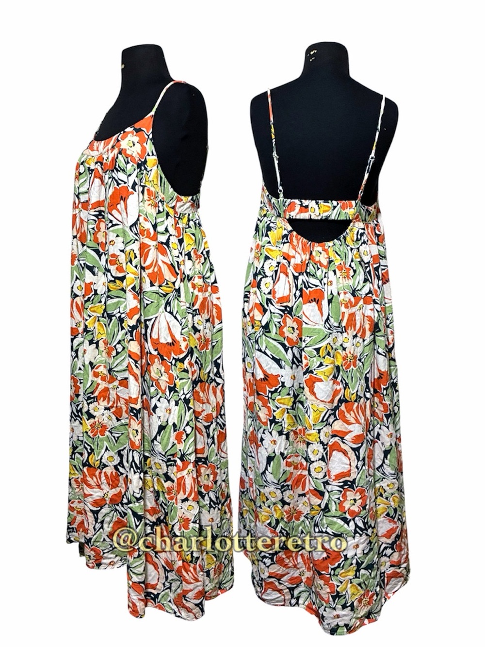 BILA 77 • Flowy Floral Summer Dress